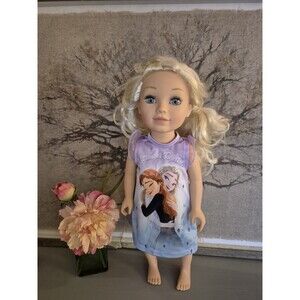 Journey Girls 18inch Blonde Hair Sleepy Blue Eyes Doll